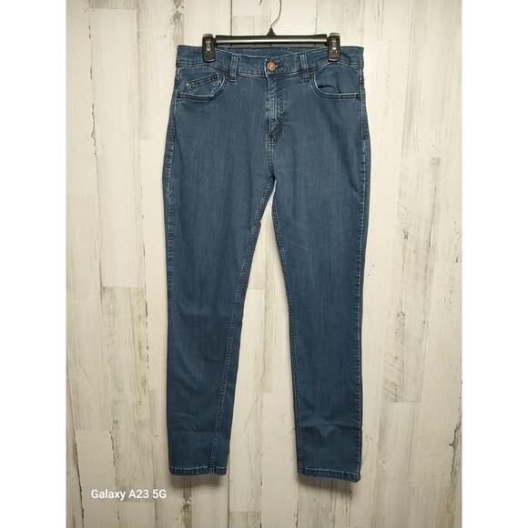 Mugsy Jeans Mens 34  Studio Blues Stretch Comfort Straight Casual 33x31 - Picture 1 of 7